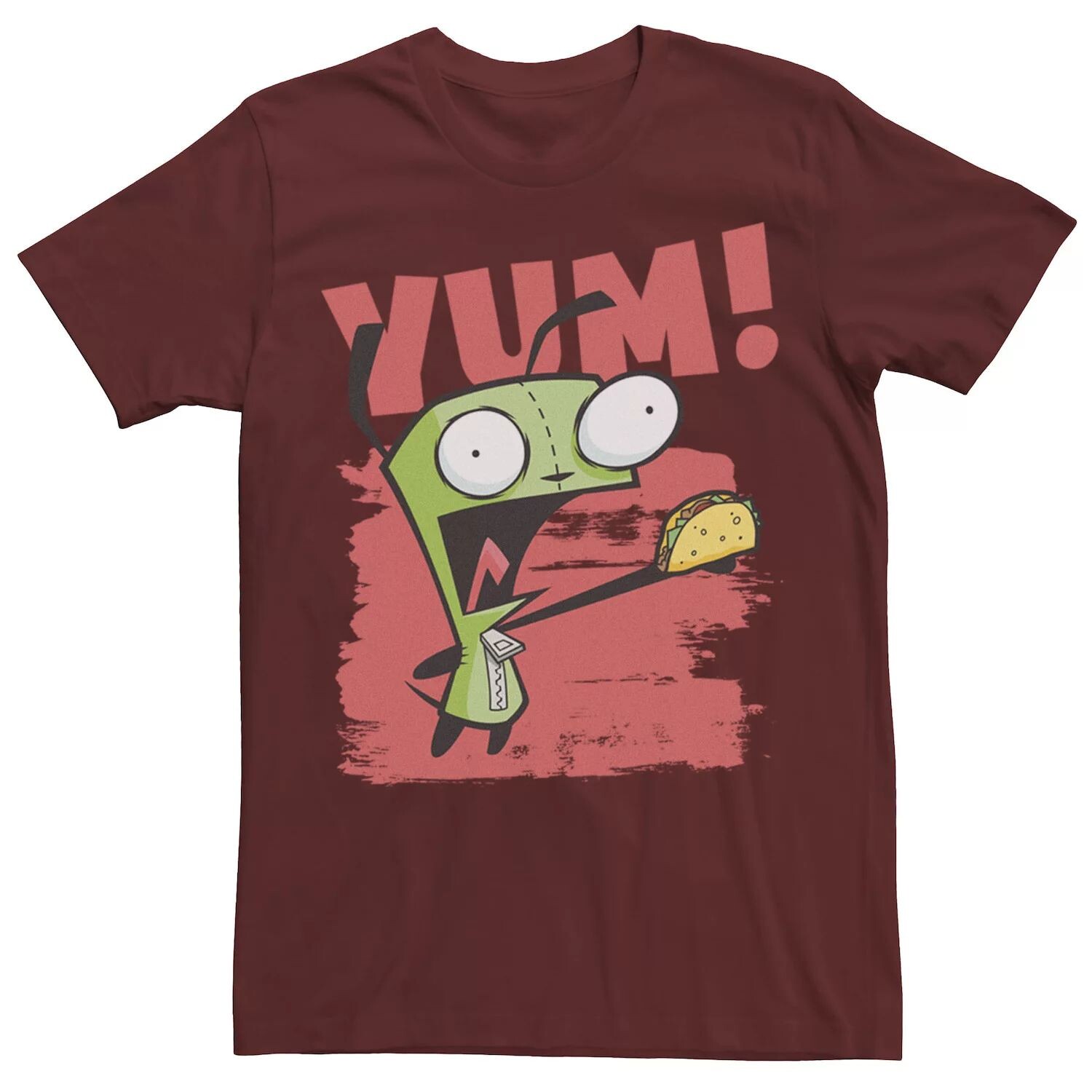 Мужской Invader Zim Gir Yum! Футболка для размазывания краски Licensed Character
Мужской Invader Zim Gir Yum! Футболка для размазывания краски Licensed Character