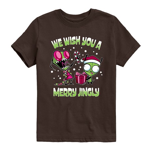 Футболка с принтом Invader Zim We Wish You a Merry Jingly для мальчиков 8-20 Licensed Character, Dark Brown
Футболка с принтом Invader Zim We Wish You a Merry Jingly для мальчиков 8-20 Licensed Character, Dark Brown