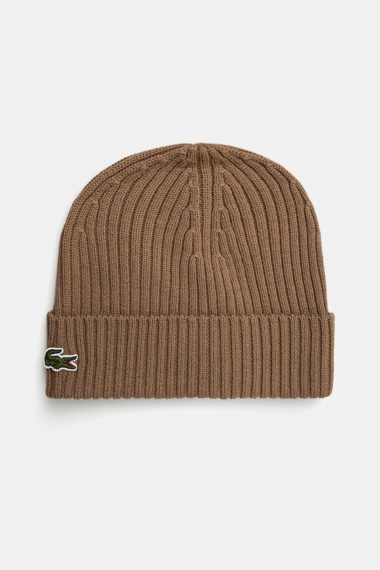 Шерстяная шапка Lacoste, коричневый
Шерстяная шапка Lacoste, коричневый