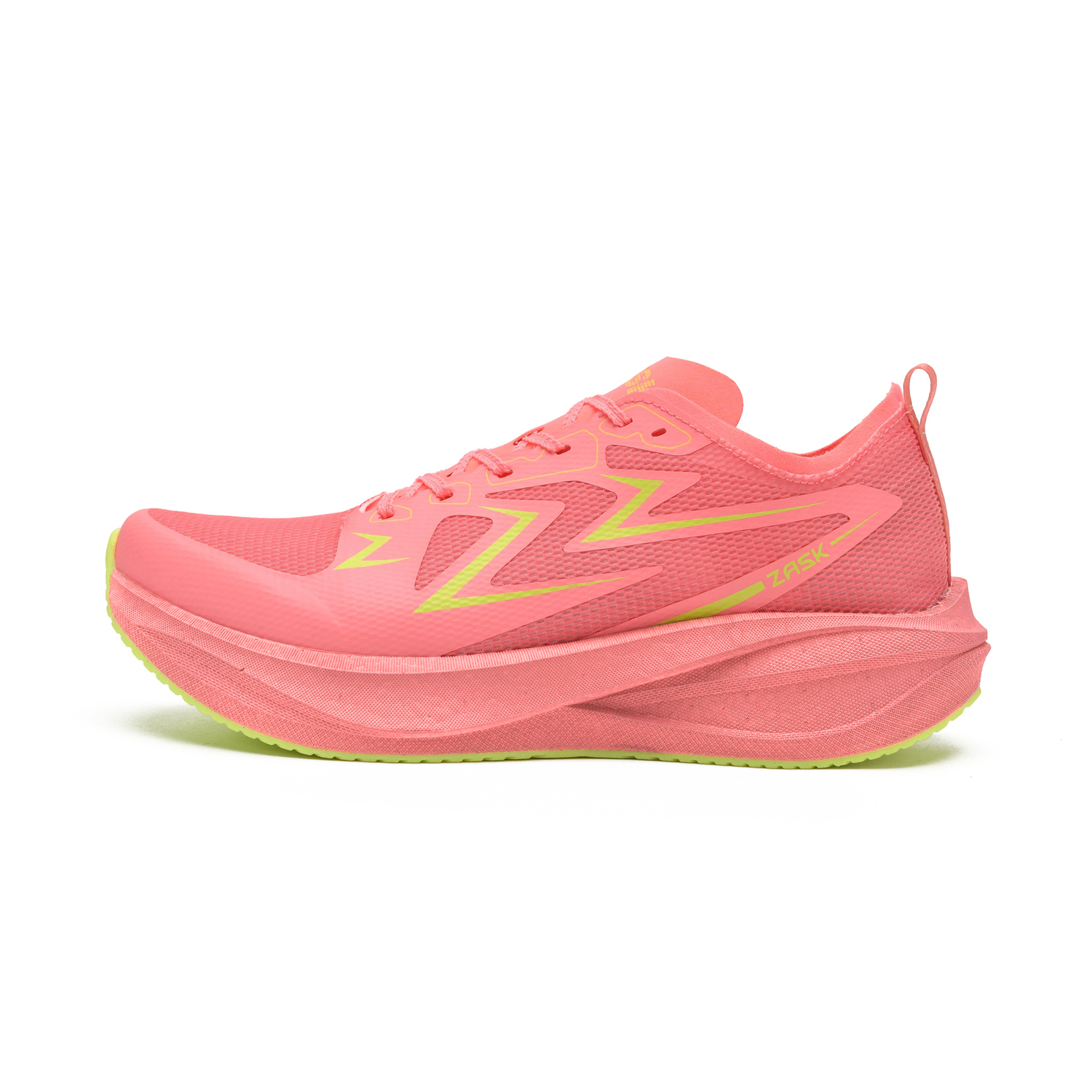 ZASK Унисекс кроссовки низкие Burning Speed неоново-зеленые светло-малиновые, цвет Light Crimson 
ZASK Унисекс кроссовки низкие Burning Speed неоново-зеленые светло-малиновые, цвет Light Crimson