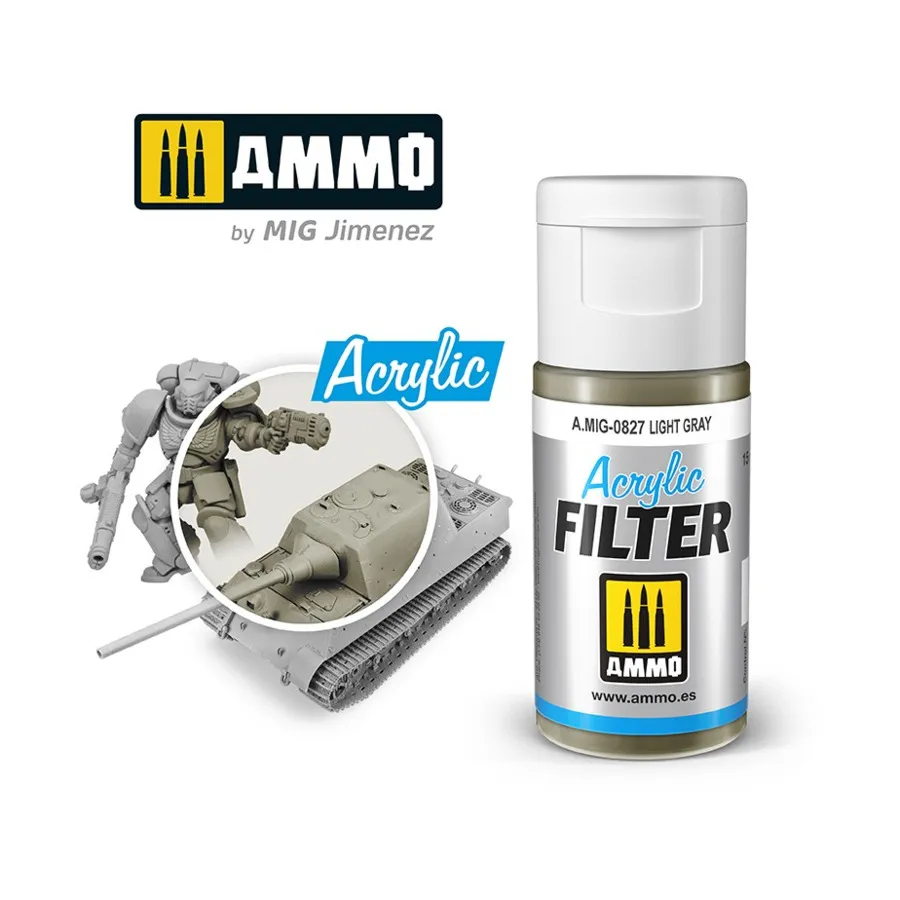 Светло-серый, Acrylic Singles - Filters
Светло-серый, Acrylic Singles - Filters