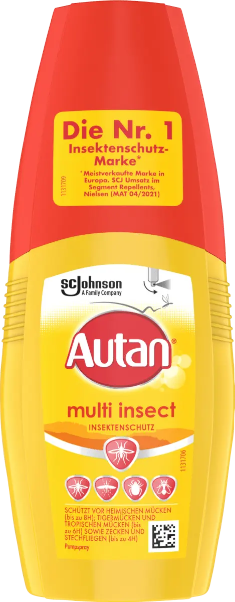 Спрей от насекомых Protection Plus Multi 100мл Autan
Спрей от насекомых Protection Plus Multi 100мл Autan