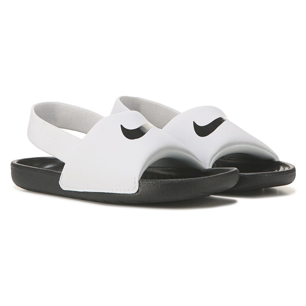 Детские сандалии-шлепанцы Kawa для малышей/малышей Nike, белый
Детские сандалии-шлепанцы Kawa для малышей/малышей Nike, белый