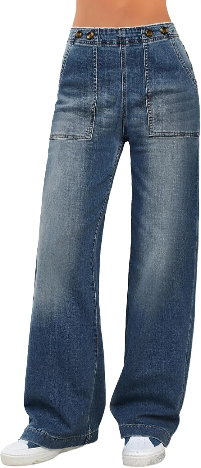 Emmiol женские джинсы wide leg с эффектом коррекции фигуры
Emmiol женские джинсы wide leg с эффектом коррекции фигуры