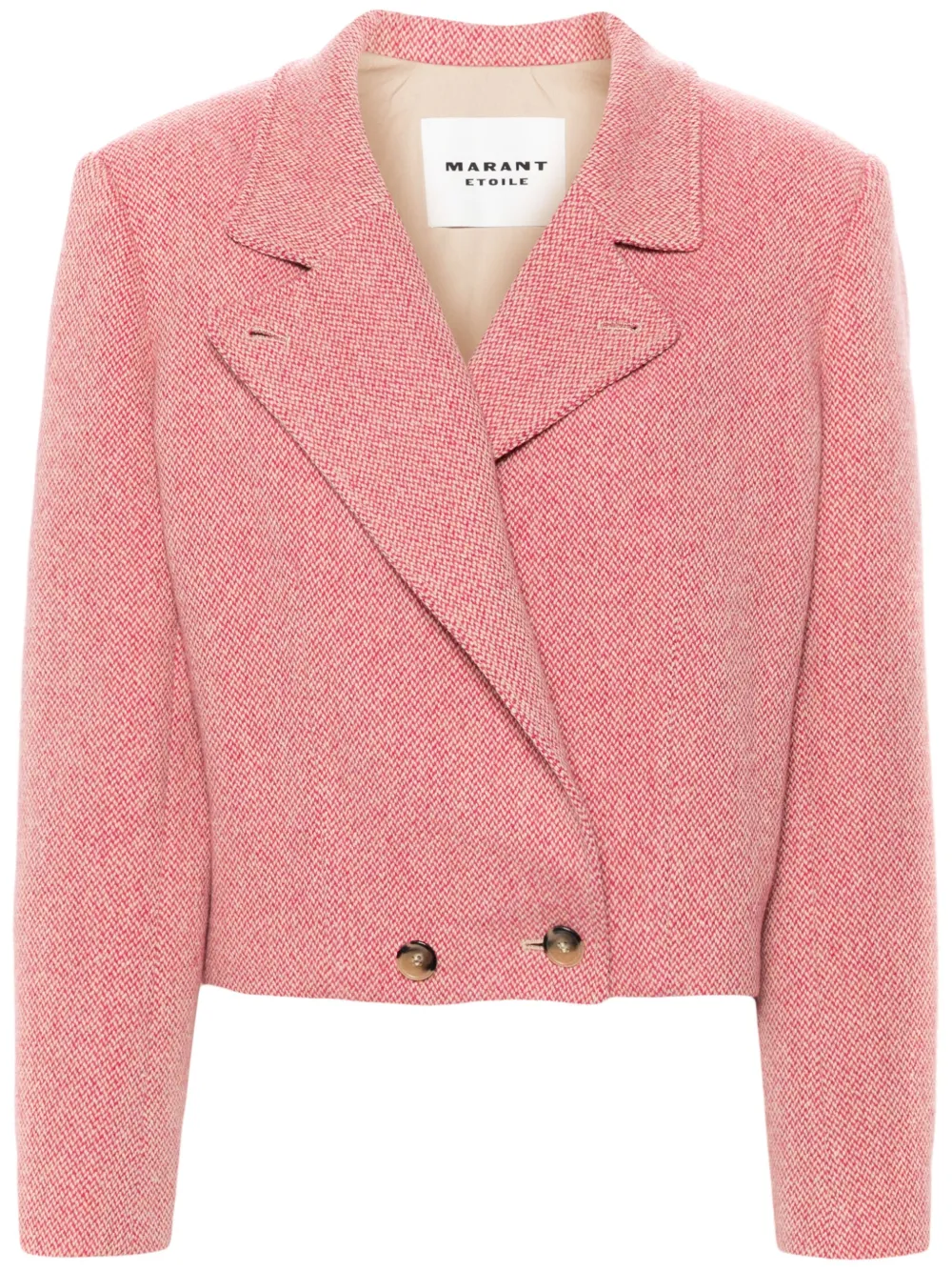 Укороченный жакет Cassidy MARANT ÉTOILE, розовый
Укороченный жакет Cassidy MARANT ÉTOILE, розовый