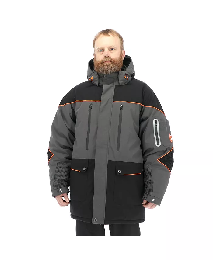Большая и высокая куртка PolarForce Parka утепленная зимняя куртка, комфорт при -40°F, водоотталкивающая и ветронепроницаемая Refrigiwear, серый
Большая и высокая куртка PolarForce Parka утепленная зимняя куртка, комфорт при -40°F, водоотталкивающая и ветронепроницаемая Refrigiwear, серый