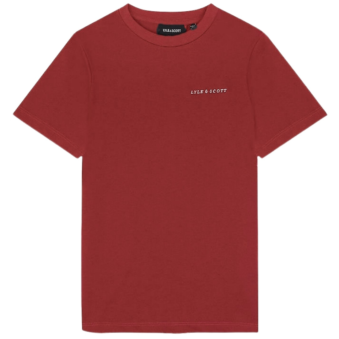 Футболка с вышитым логотипом fletcher Lyle & Scott, бургундия
Футболка с вышитым логотипом fletcher Lyle & Scott, бургундия