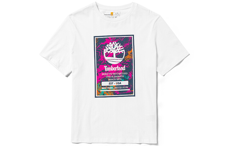 Футболка мужская белая Timberland, белый
Футболка мужская белая Timberland, белый