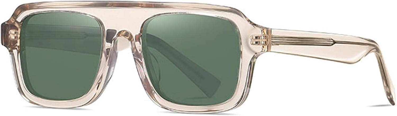 Солнцезащитные очки Willochra Retro Polarized Square Sunglasses для женщин, модные градиентные очки с защитой от УФ-излучения UV400 для мужчин, панк-очки Pilot из ацетата, C2
Солнцезащитные очки Willochra Retro Polarized Square Sunglasses для женщин, модные градиентные очки с защитой от УФ-излучения UV400 для мужчин, панк-очки Pilot из ацетата, C2