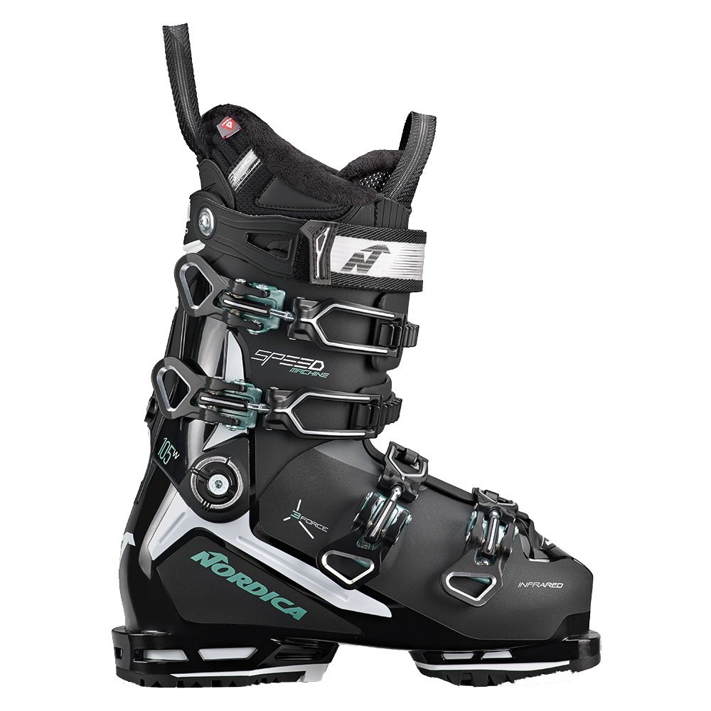 Горнолыжные ботинки Nordica Speedmachine 3 105 (женские) - зима 2024 года, Black/White/Green
Горнолыжные ботинки Nordica Speedmachine 3 105 (женские) - зима 2024 года, Black/White/Green