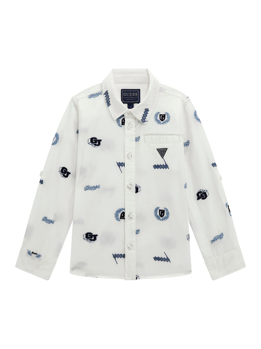 Рубашка обычного кроя на пуговицах GUESS, белый
Рубашка обычного кроя на пуговицах GUESS, белый