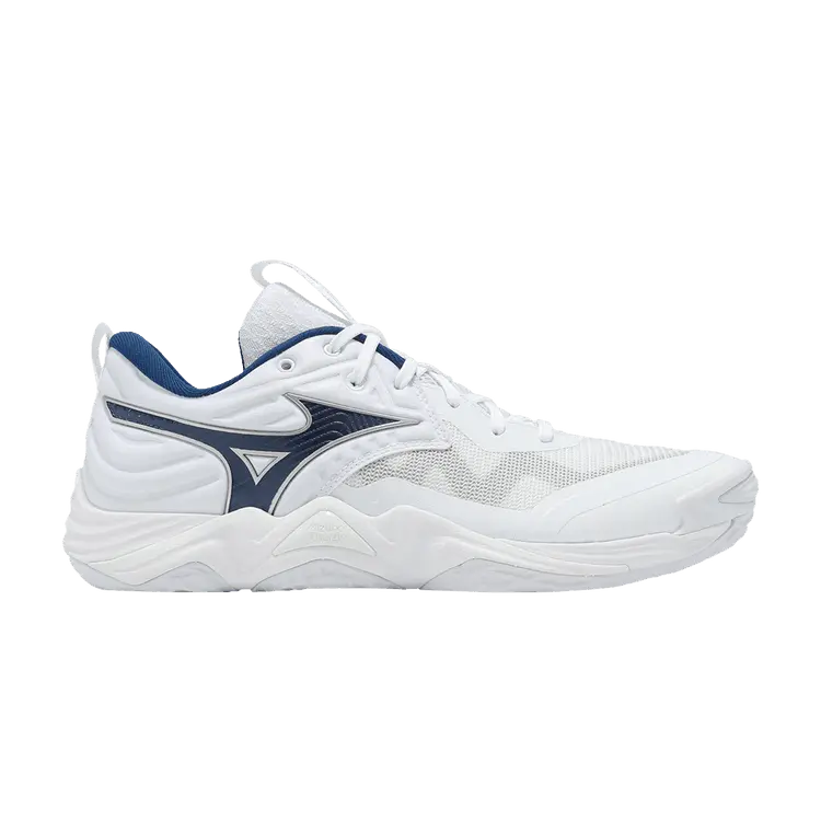Кроссовки Mizuno Wave Momentum Elite, White Navy
Кроссовки Mizuno Wave Momentum Elite, White Navy