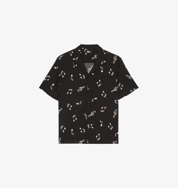 Рубашка свободного кроя с короткими рукавами и принтом Music-Print The Kooples, белый
Рубашка свободного кроя с короткими рукавами и принтом Music-Print The Kooples, белый