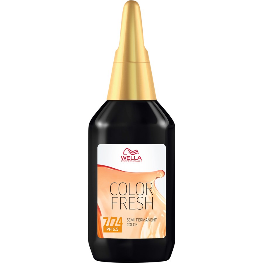 Краска для волос Wella Color Fresh, Nr. 7/74 Mittelblond Braun-Rot / 75 ml
Краска для волос Wella Color Fresh, Nr. 7/74 Mittelblond Braun-Rot / 75 ml