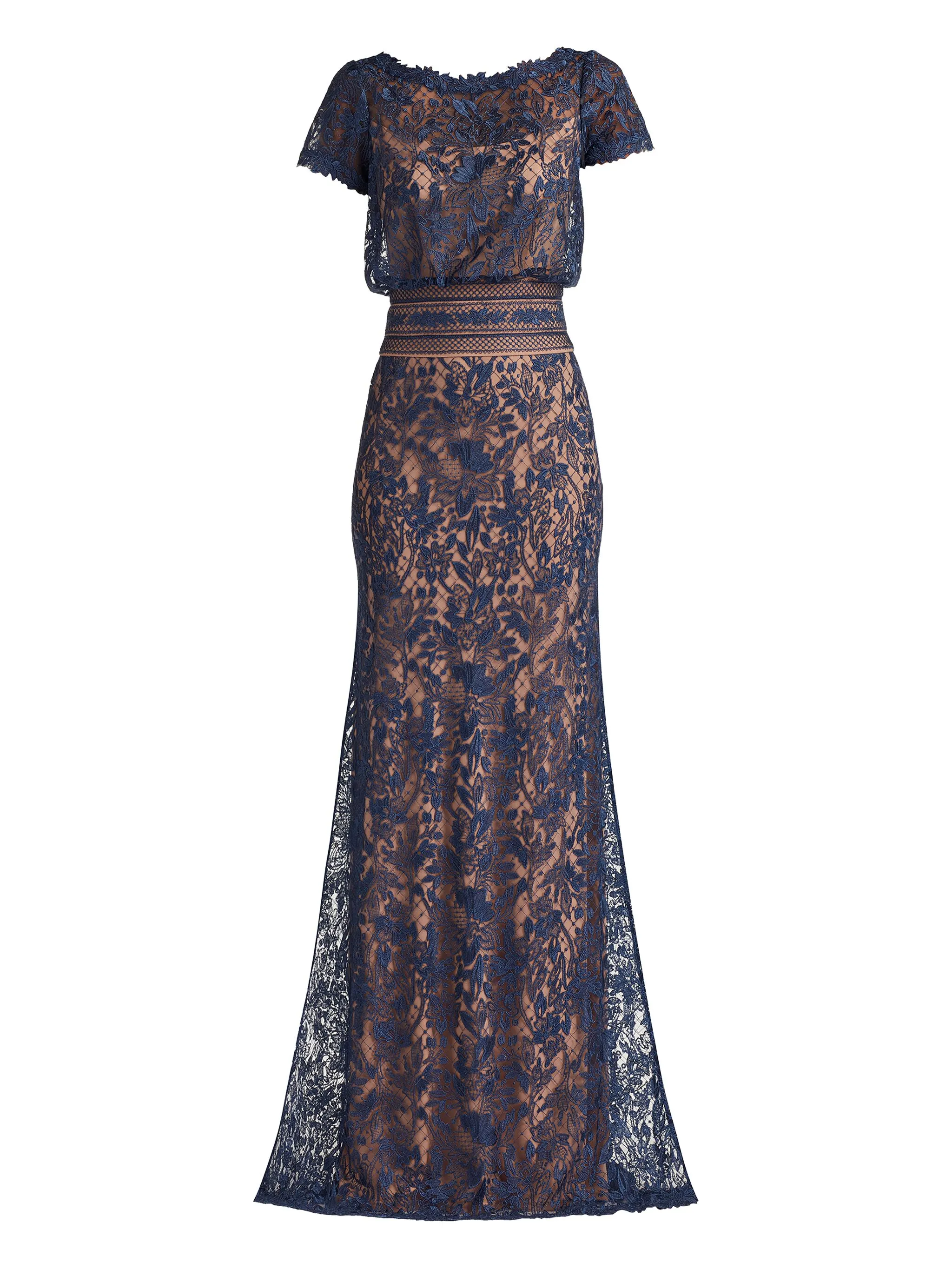 Кружевное платье Calista Tadashi Shoji, синий
Кружевное платье Calista Tadashi Shoji, синий