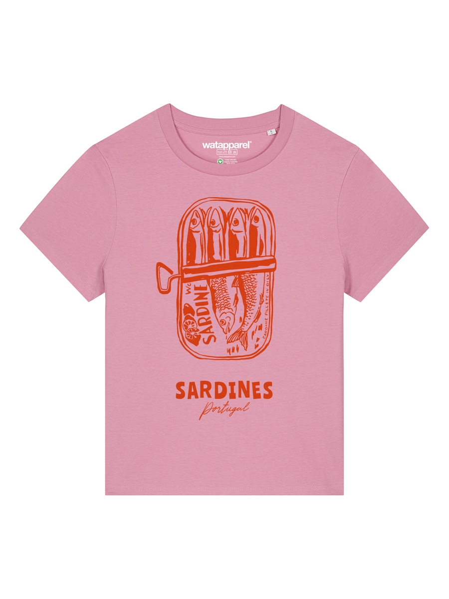 Рубашка Watapparel Sardines Portugal, темно-розовый
Рубашка Watapparel Sardines Portugal, темно-розовый