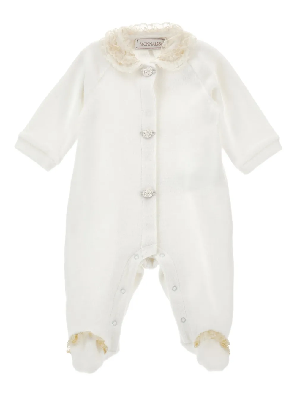 Ромпер с воротником Питер Пэн Monnalisa, белый
Ромпер с воротником Питер Пэн Monnalisa, белый