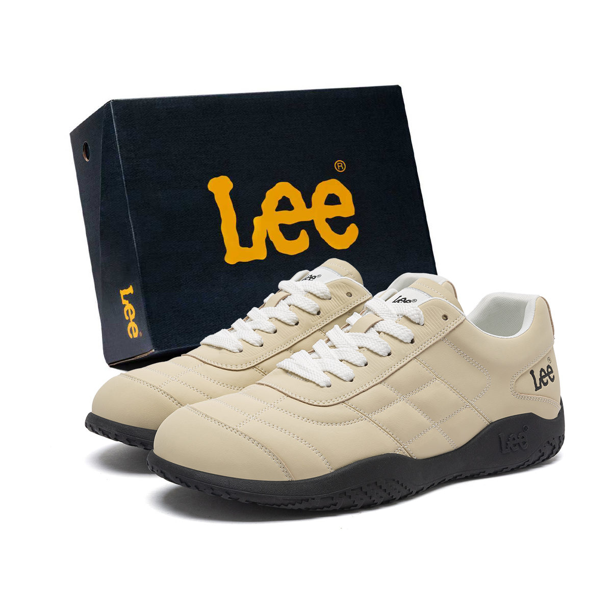 Lee Повседневные кроссовки мужские low top White/Black/Light Khaki
Lee Повседневные кроссовки мужские low top White/Black/Light Khaki