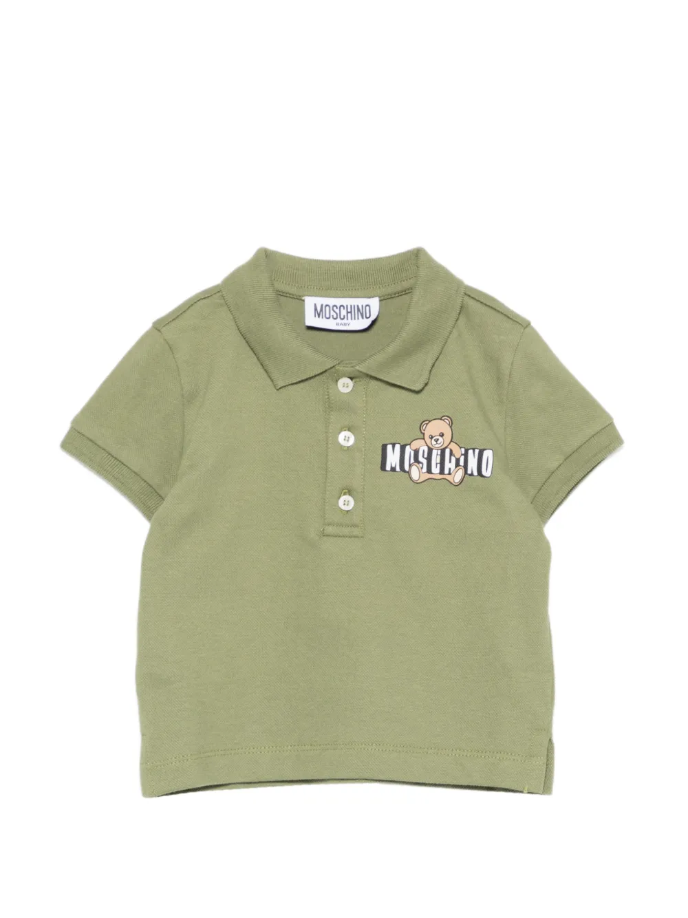 Рубашка поло с логотипом Moschino Kids, зеленый
Рубашка поло с логотипом Moschino Kids, зеленый
