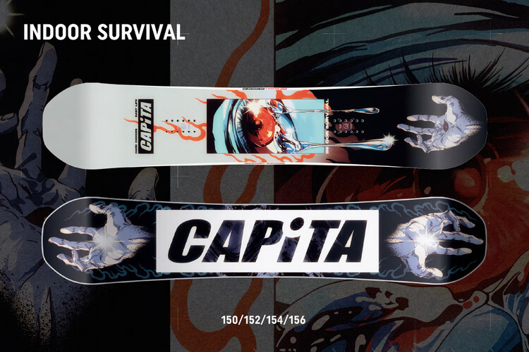 Capita EXDO W26 Однобортная доска для сноуборда 2526, 150 см
Capita EXDO W26 Однобортная доска для сноуборда 2526, 150 см