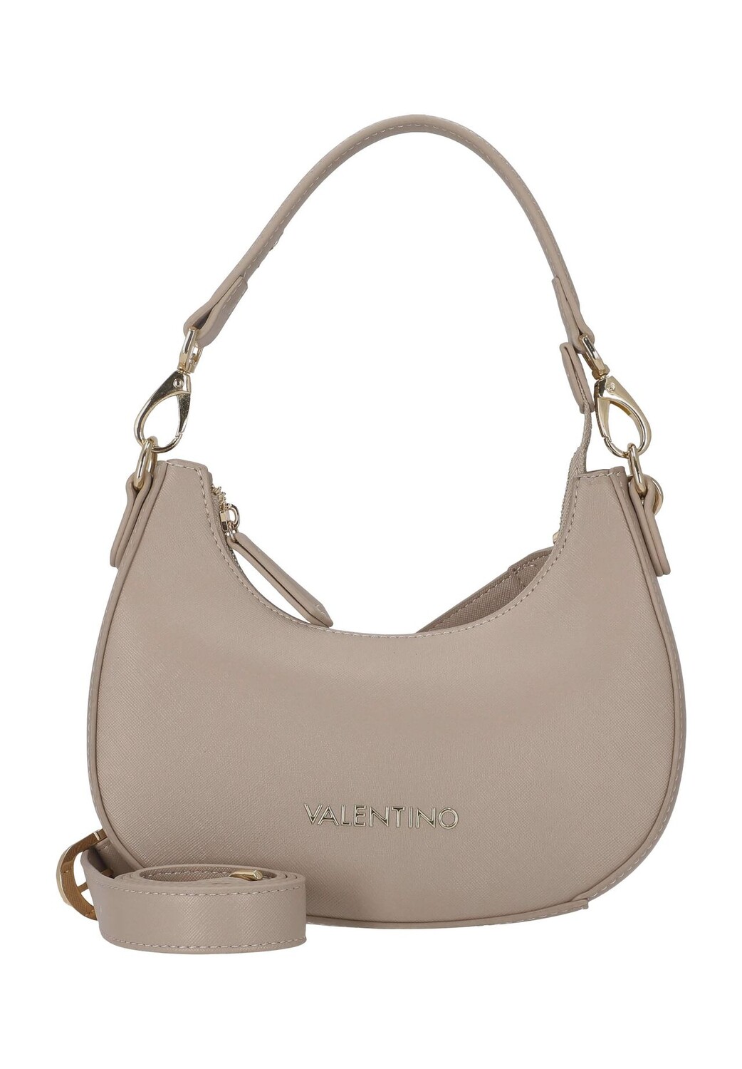 Сумка через плечо, эмблема, однотонная, женская Valentino by Mario Valentino, цвет 005Beige 
Сумка через плечо, эмблема, однотонная, женская Valentino by Mario Valentino, цвет 005Beige