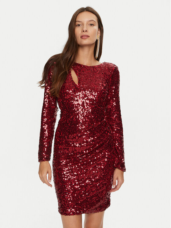 Коктейльное платье узкого кроя Rinascimento, красный
Коктейльное платье узкого кроя Rinascimento, красный