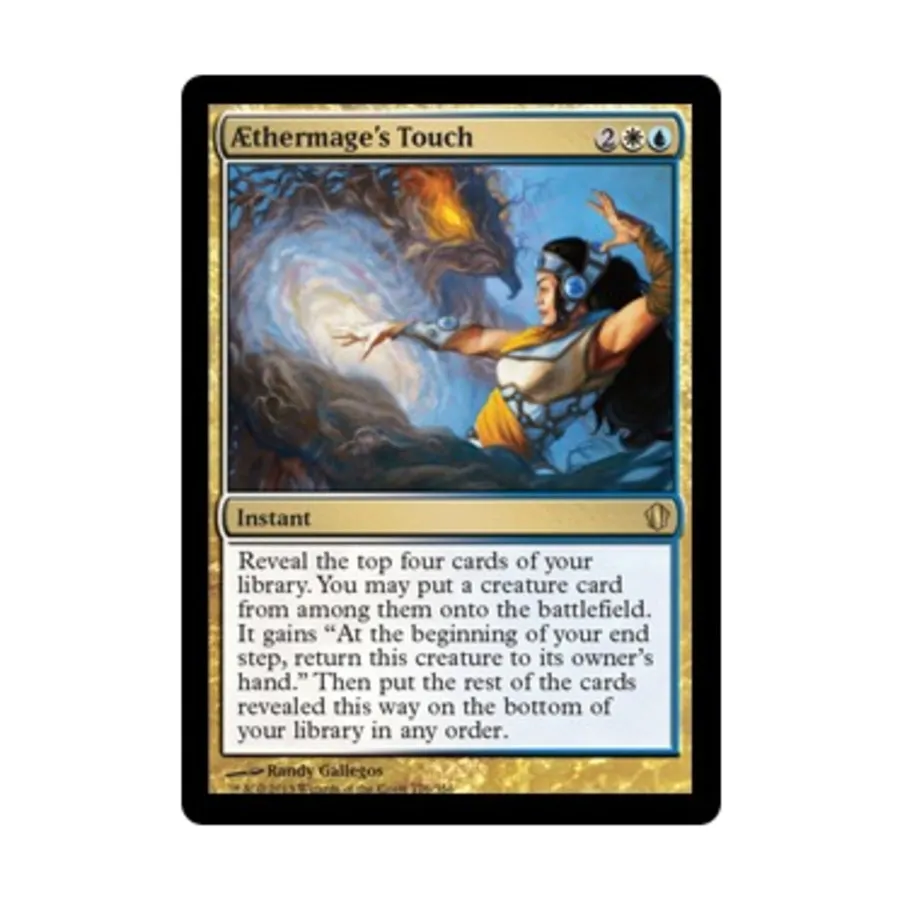 CCG Прикосновение эфиромага (клавиша R), MTG - Commander 2013
CCG Прикосновение эфиромага (клавиша R), MTG - Commander 2013