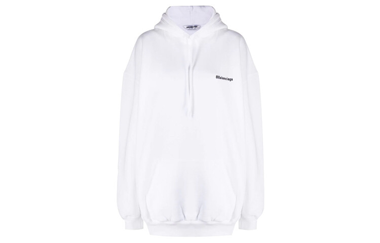 Толстовка женская Balenciaga удлиненная, белый
Толстовка женская Balenciaga удлиненная, белый