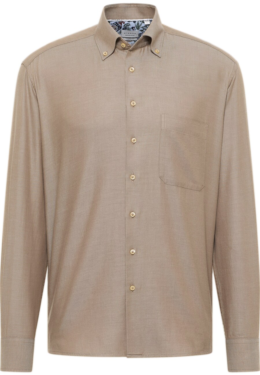 Рубашка делового кроя Comfort fit ETERNA, бежевый
Рубашка делового кроя Comfort fit ETERNA, бежевый