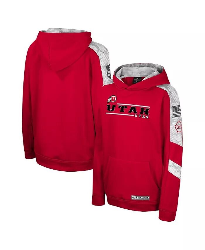 Толстовка с капюшоном для больших мальчиков и девочек, красная, Utah Utes OHT, в стиле милитари, с принтом Cyclone Digital Camo Colosseum
Толстовка с капюшоном для больших мальчиков и девочек, красная, Utah Utes OHT, в стиле милитари, с принтом Cyclone Digital Camo Colosseum