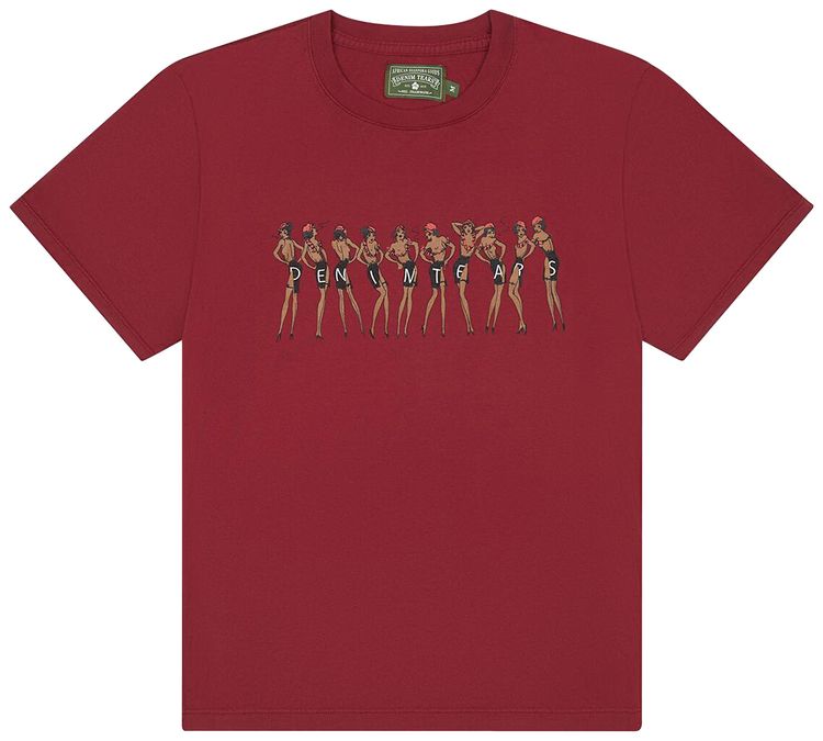 Футболка Denim Tears Dancer Tee, цвет бордовый
Футболка Denim Tears Dancer Tee, цвет бордовый