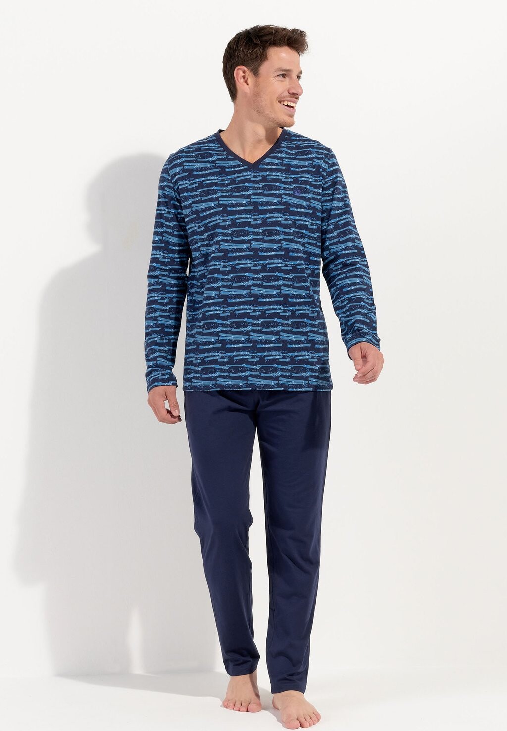 Пижамный комплект TENERIFE HOM, темно-синий
Пижамный комплект TENERIFE HOM, темно-синий