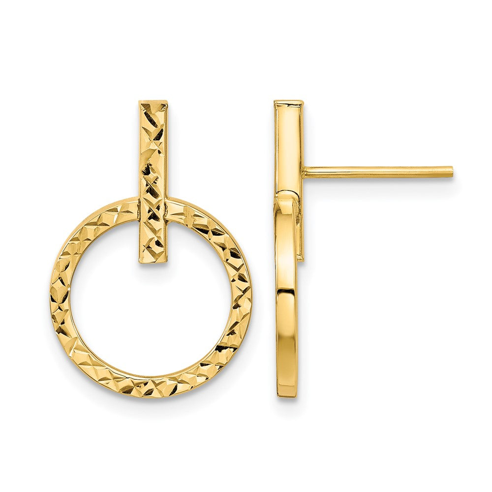 Серьги-подвески из желтого золота 10 карат Diamond2Deal, желтый
Серьги-подвески из желтого золота 10 карат Diamond2Deal, желтый