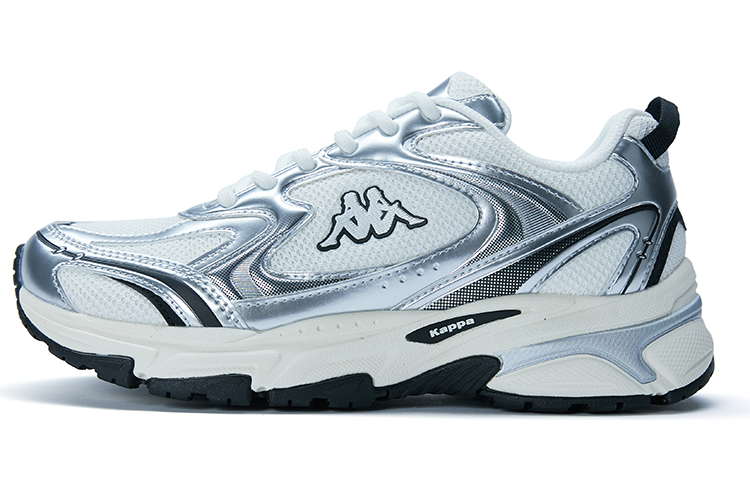 Kappa Текстильные кроссовки на низкой подошве Chunky, устойчивые к истиранию, из синтетической кожи, дышащие, унисекс, белые и серебристые
Kappa Текстильные кроссовки на низкой подошве Chunky, устойчивые к истиранию, из синтетической кожи, дышащие, унисекс, белые и серебристые