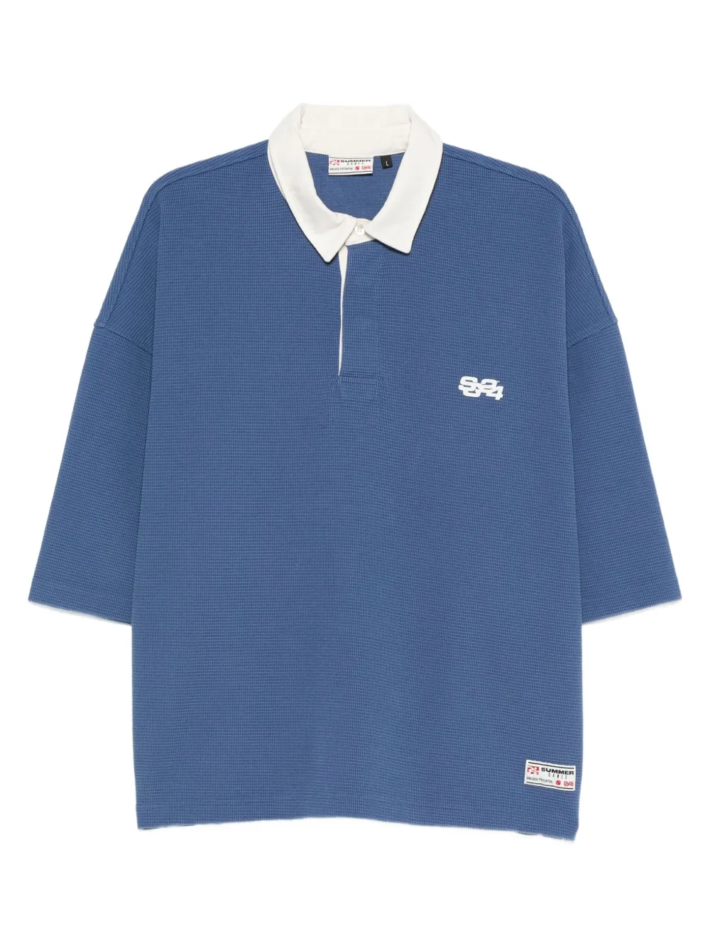 Рубашка-поло с нашивкой-логотипом SUMMER GAMES, синий
Рубашка-поло с нашивкой-логотипом SUMMER GAMES, синий