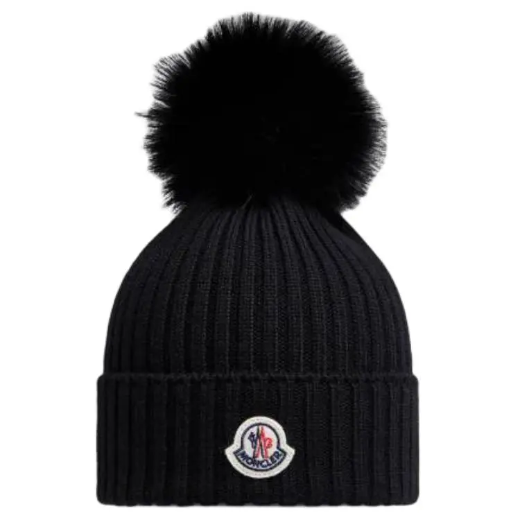 Шапочка Enfant из искусственного меха с помпонами Moncler, черный
Шапочка Enfant из искусственного меха с помпонами Moncler, черный