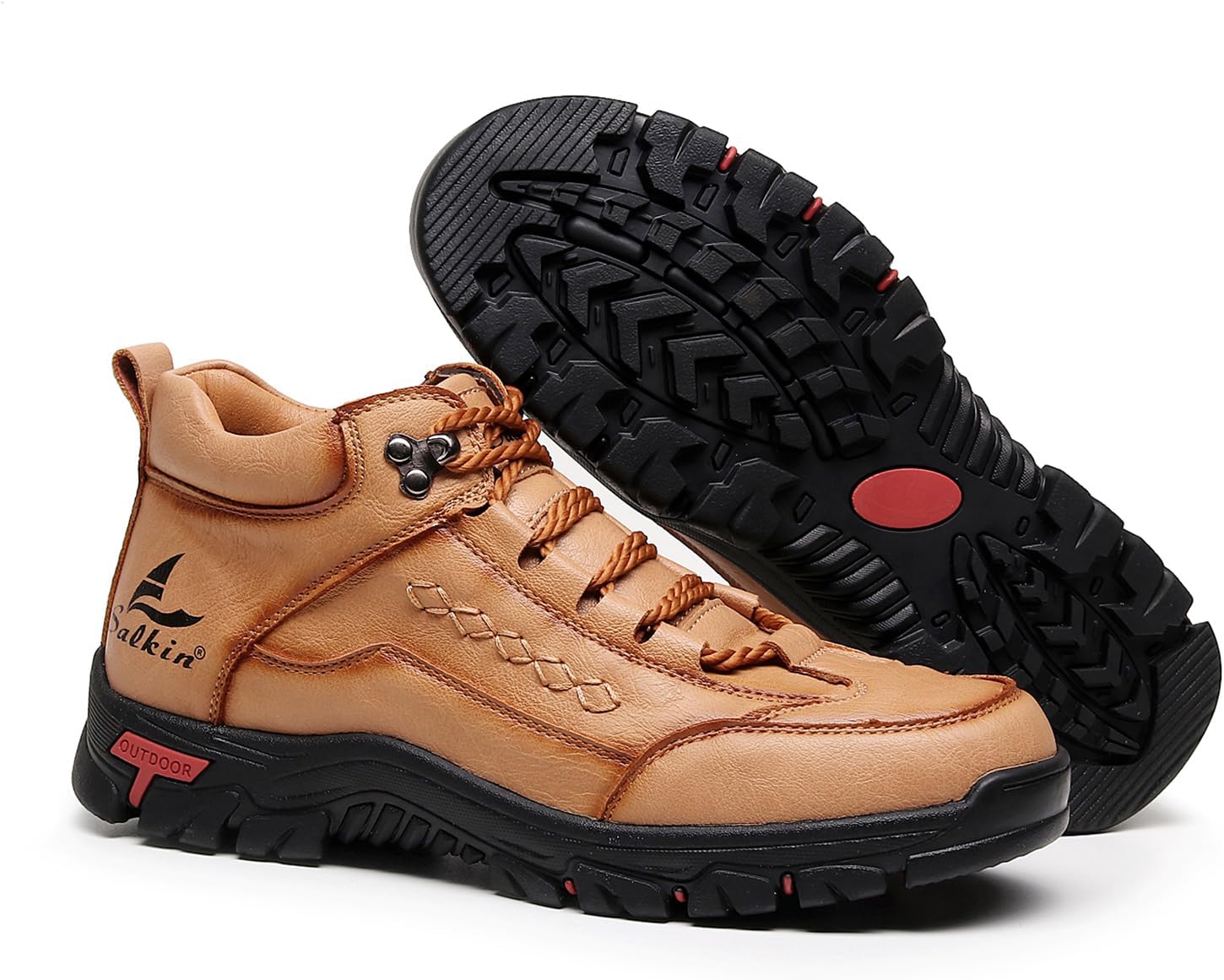 Мужские ботинки EGDK из искусственной кожи на платформе для походов, с круглым носком, противоскользящие, на шнуровке, для улицы, дышащие, ручной работы, высокие, водонепроницаемые ботинки-чукка Eggdk, желтый
Мужские ботинки EGDK из искусственной кожи на платформе для походов, с круглым носком, противоскользящие, на шнуровке, для улицы, дышащие, ручной работы, высокие, водонепроницаемые ботинки-чукка Eggdk, желтый