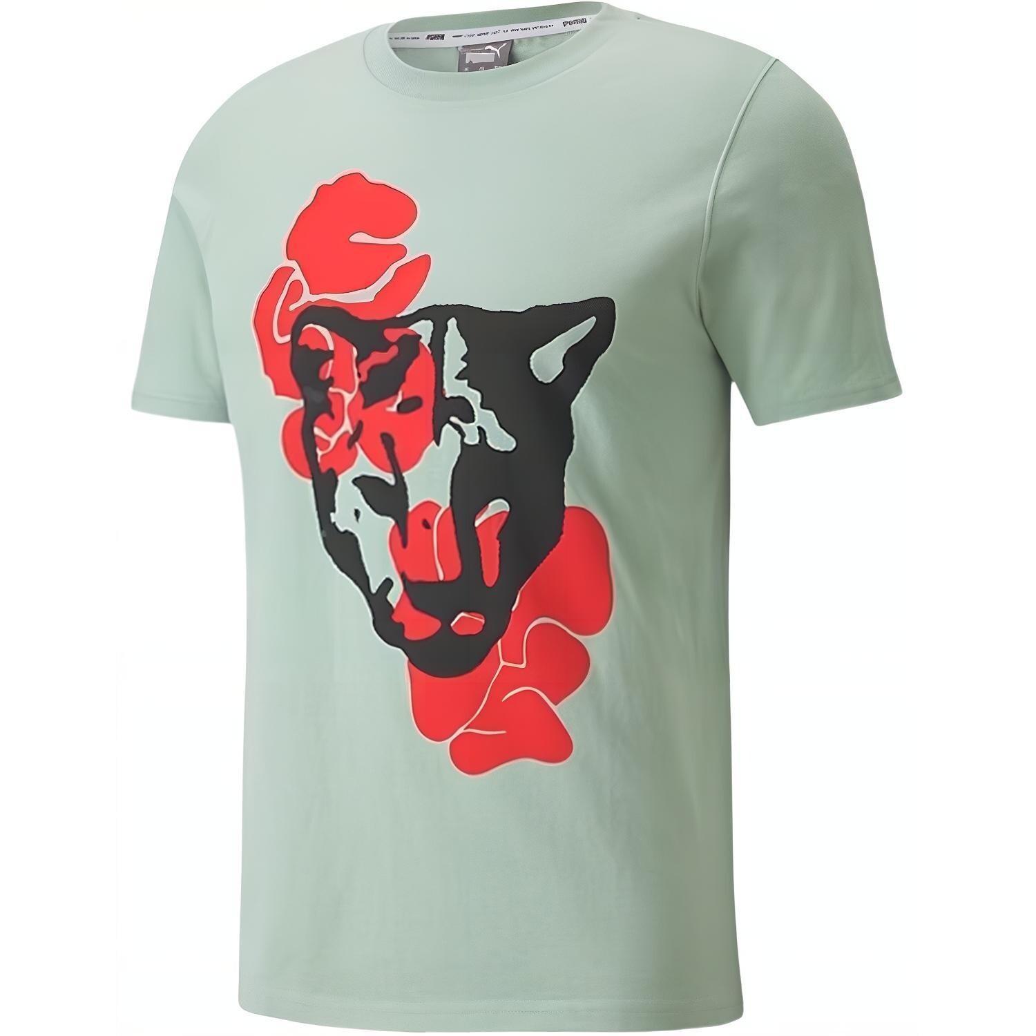 Футболка повседневная унисекс зеленая Puma, зеленый
Футболка повседневная унисекс зеленая Puma, зеленый