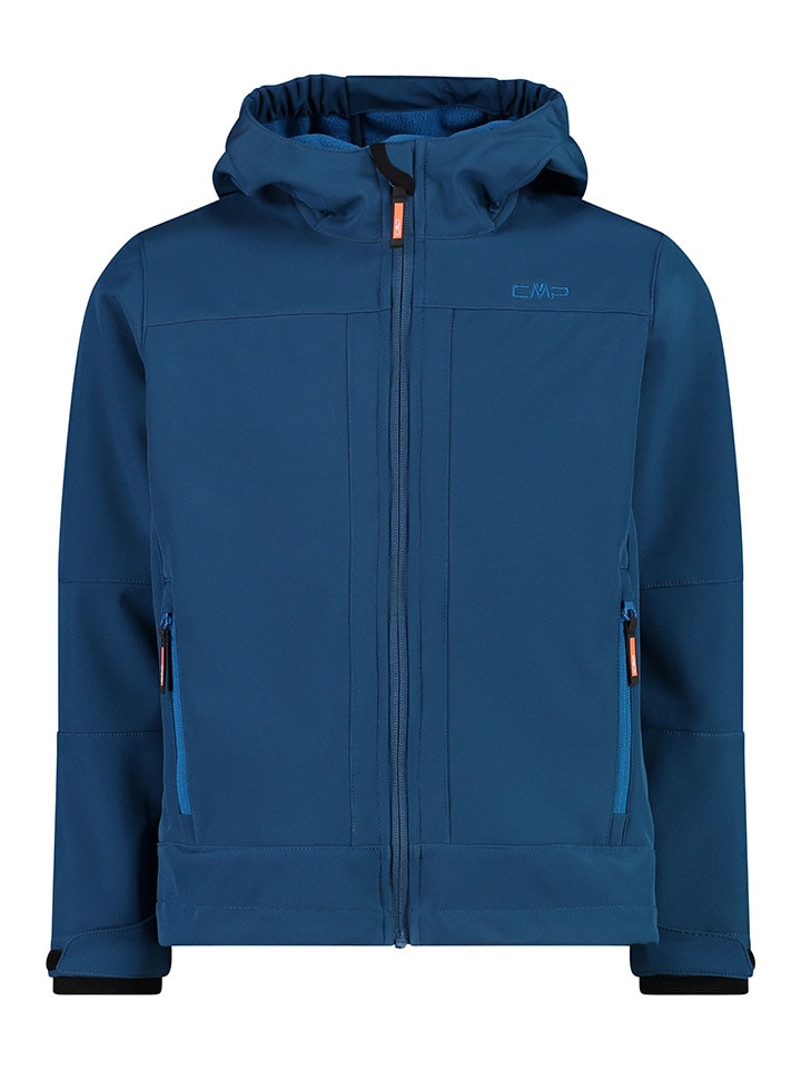 Темно-синяя куртка софтшелл CMP
Темно-синяя куртка софтшелл CMP