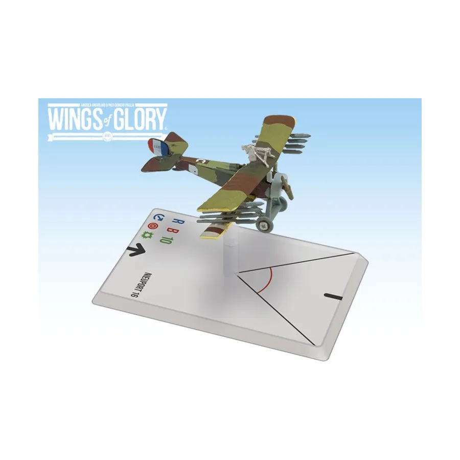 Ньюпор 16 - Эскадрилья Лафайет, Wings of Glory - WWI Miniatures - Special Pack (1:144)
Ньюпор 16 - Эскадрилья Лафайет, Wings of Glory - WWI Miniatures - Special Pack (1:144)