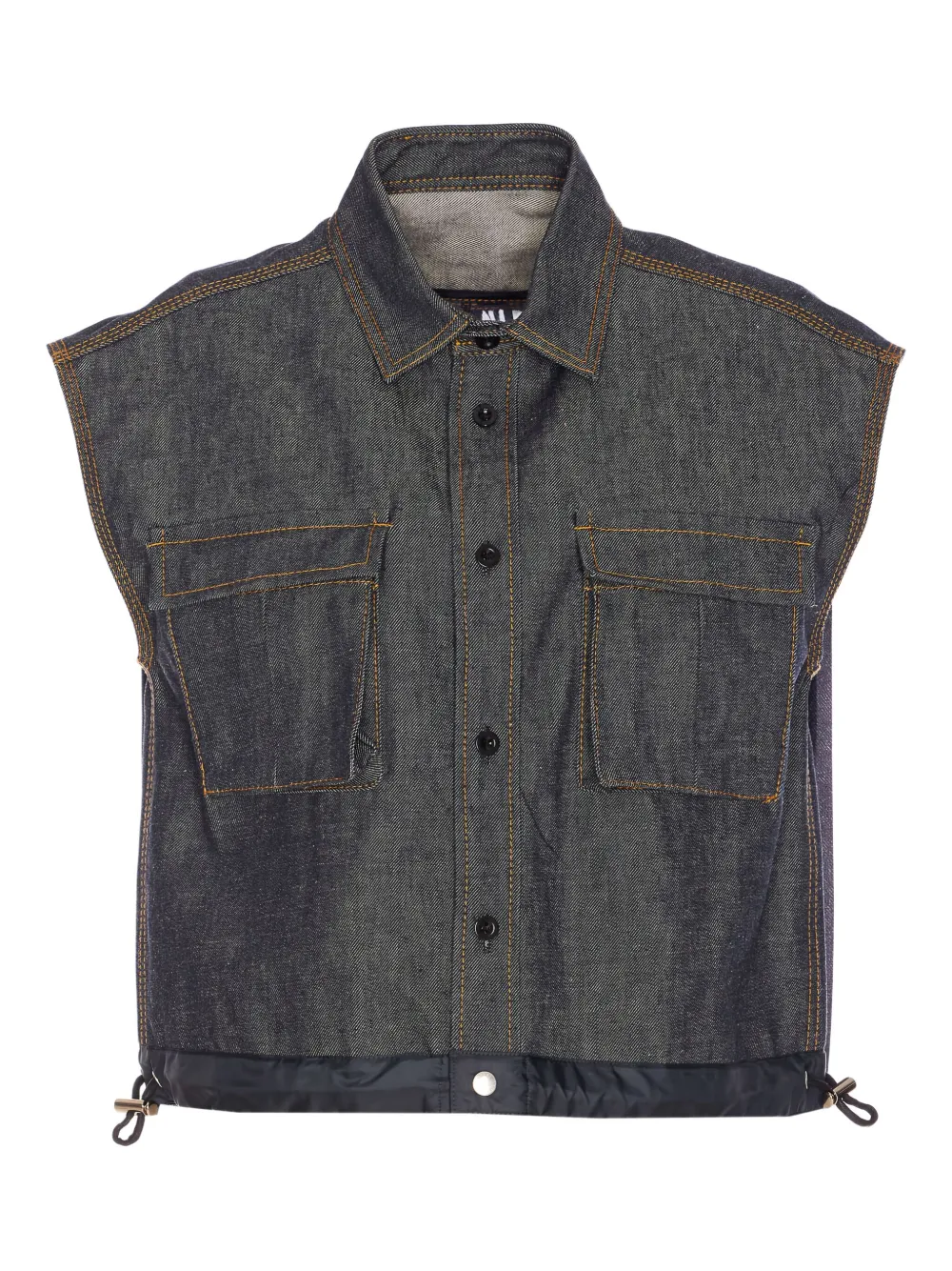 Джинсовая рубашка SACAI, серый 
Джинсовая рубашка SACAI, серый