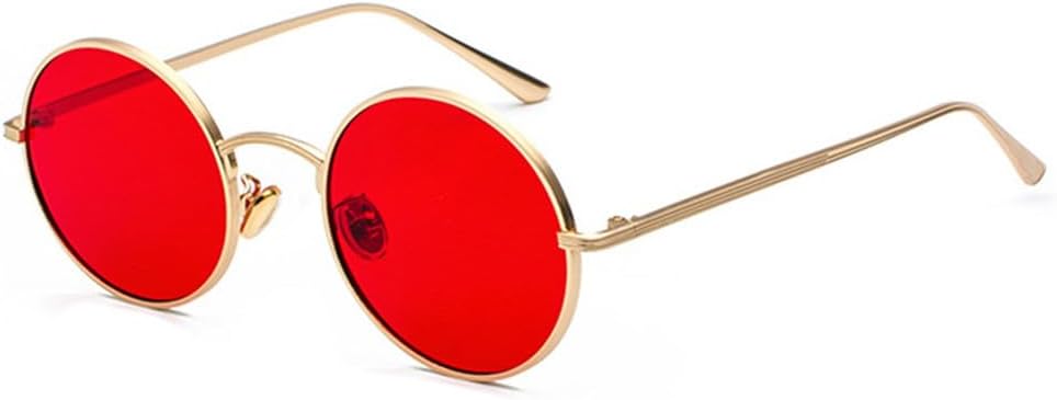 Круглые панк-солнцезащитные очки для мужчин, классические ретро-очки, овальные солнцезащитные очки для женщин, металлическая оправа, защита от УФ-излучения UV400, m28543 generic, Gold Red
Круглые панк-солнцезащитные очки для мужчин, классические ретро-очки, овальные солнцезащитные очки для женщин, металлическая оправа, защита от УФ-излучения UV400, m28543 generic, Gold Red