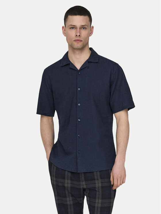 Рубашка Only & Sons, синий 
Рубашка Only & Sons, синий