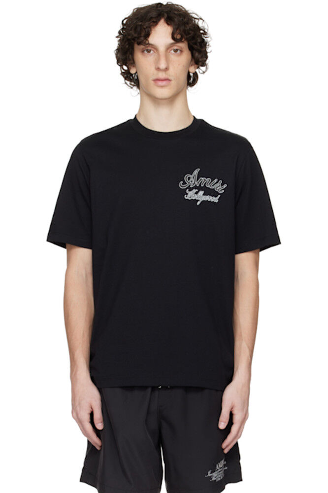 Черная футболка «AMIRI Hollywood»
Черная футболка «AMIRI Hollywood»