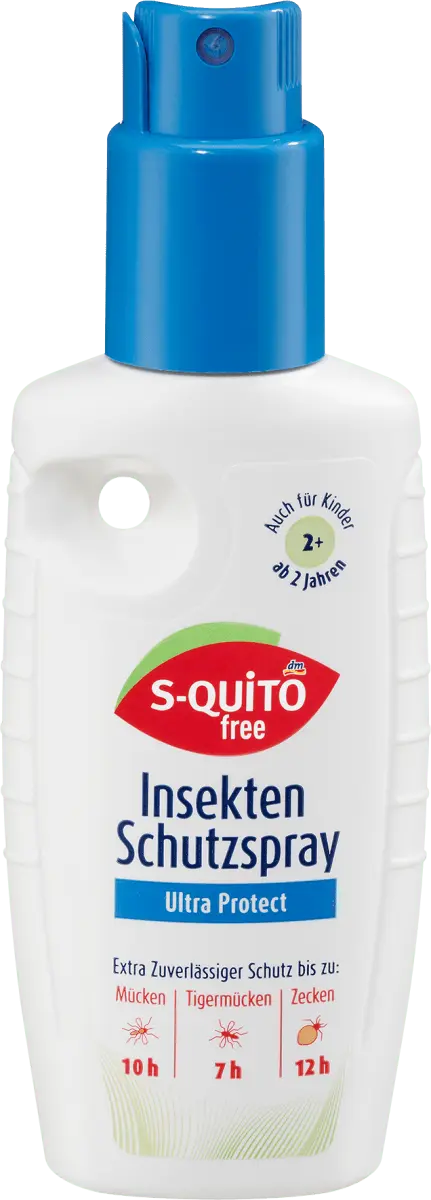 Спрей от насекомых Ultra Protect 100мл S-quitofree
Спрей от насекомых Ultra Protect 100мл S-quitofree