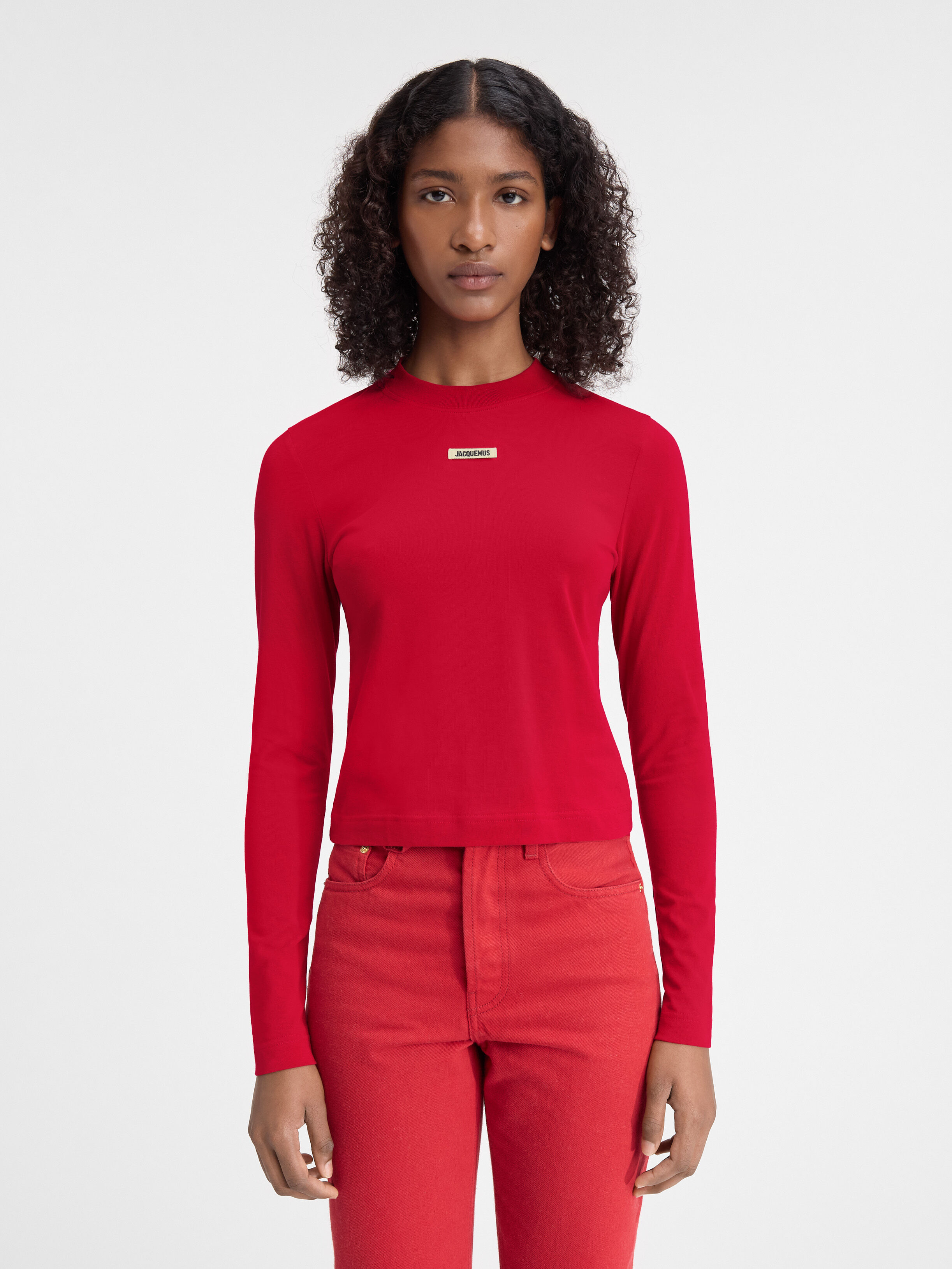 Футболка с длинным рукавом и логотипом Grosgrain JACQUEMUS The Gros Grain long-sleeve t-shirt, темно-красный
Футболка с длинным рукавом и логотипом Grosgrain JACQUEMUS The Gros Grain long-sleeve t-shirt, темно-красный