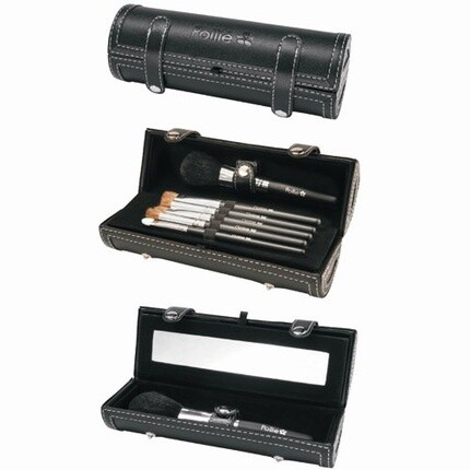 Набор кистей унисекс с зеркальным черным, Eurostil
Набор кистей унисекс с зеркальным черным, Eurostil