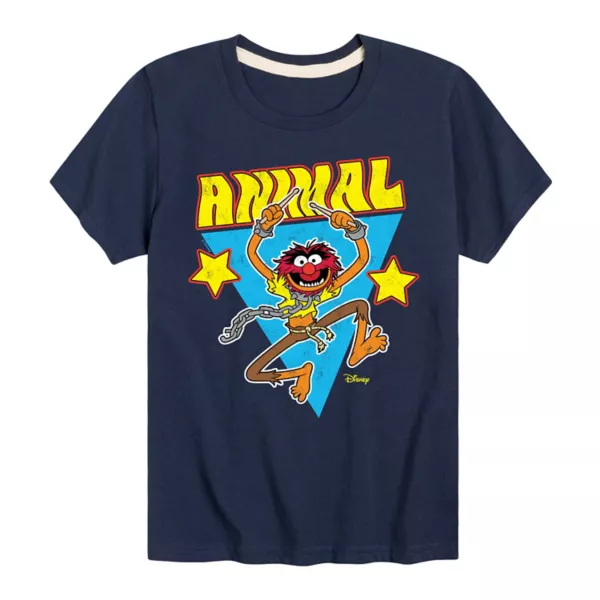 Футболка для мальчиков 8-20 с принтом Electric Mayhem и Animal из «Маппет-шоу» Disney, синий
Футболка для мальчиков 8-20 с принтом Electric Mayhem и Animal из «Маппет-шоу» Disney, синий