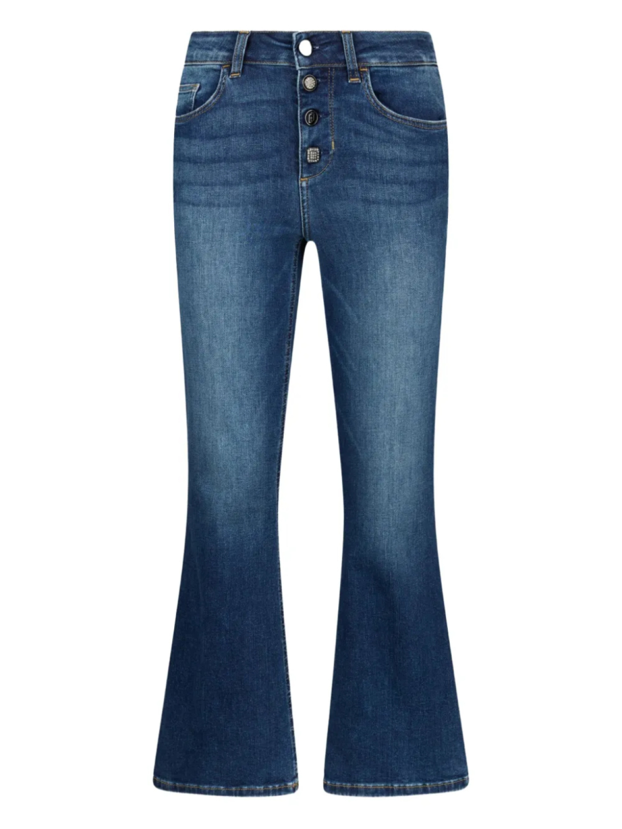 Расклешенные джинсы с высокой талией LIU JO, синий
Расклешенные джинсы с высокой талией LIU JO, синий