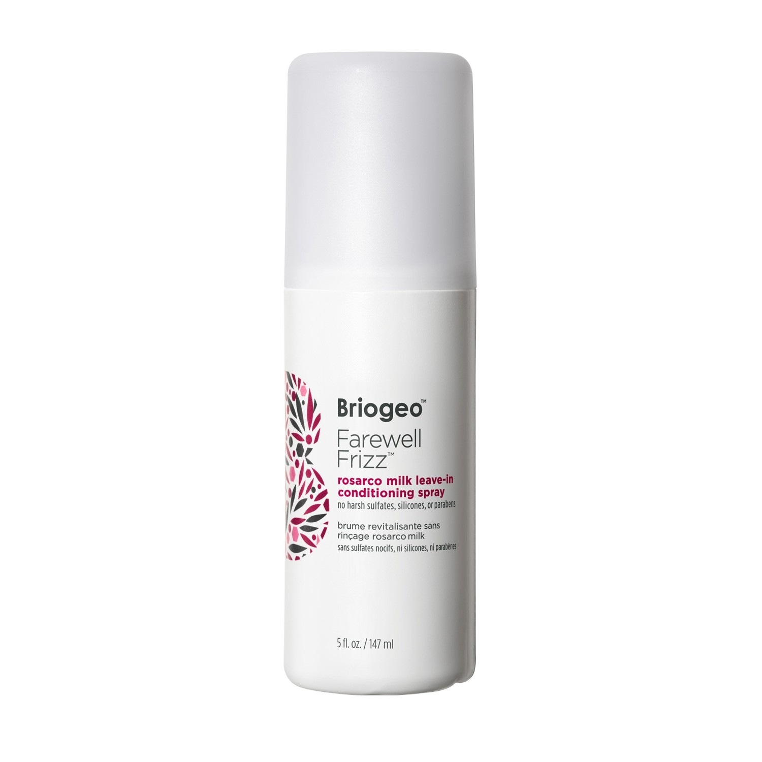 Кондиционер для волос farewell frizz rosarco milk leave-in conditioning spray Briogeo, объем 147 мл
Кондиционер для волос farewell frizz rosarco milk leave-in conditioning spray Briogeo, объем 147 мл